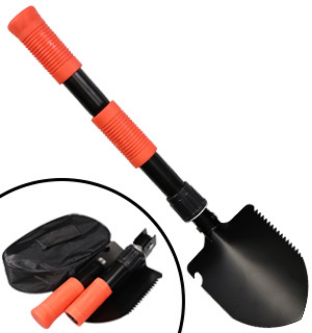 Picture 1 of Multi-Purpose Collapsible Camping And Emergency Shovel