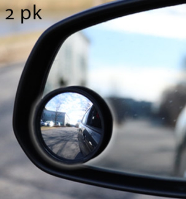 Picture 1 of Wide Angle Blind Spot Mirror for Cars