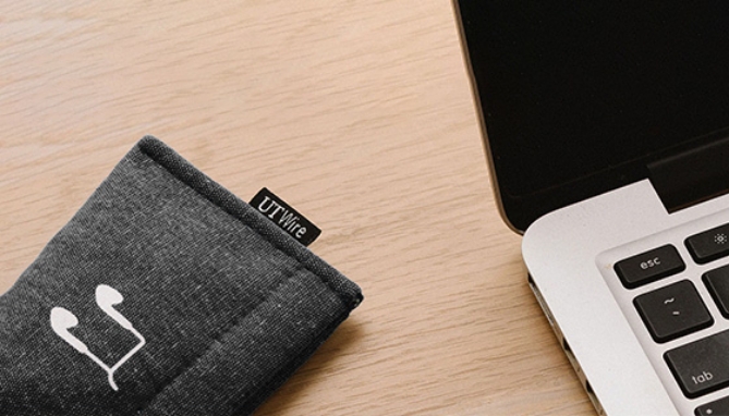 Picture 2 of Pocket for Earphones: Small Durable Canvas Storage Pouch