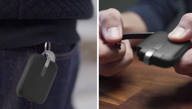 Click to view picture 11 of Tau Portable Power Bank: The Always Charged Universal Keychain