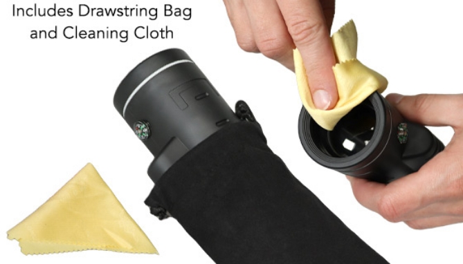 Picture 2 of Portable Monocular Telescope with Tripod and Smartphone Clip