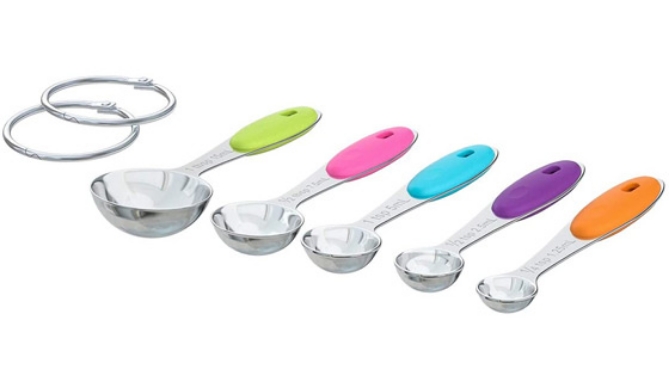 Picture 2 of 10 Piece Measuring Cups and Spoons Set
