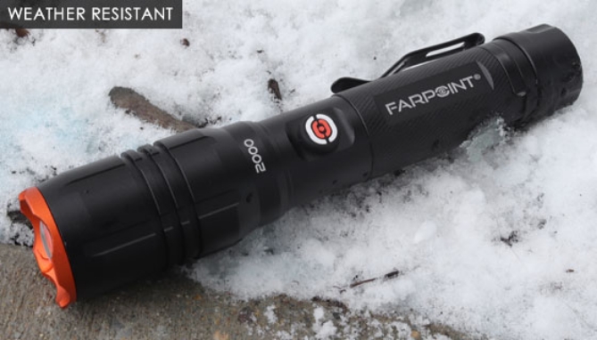 Picture 2 of Platinum Series 2000 Lumen Rechargeable Flashlight by Farpoint