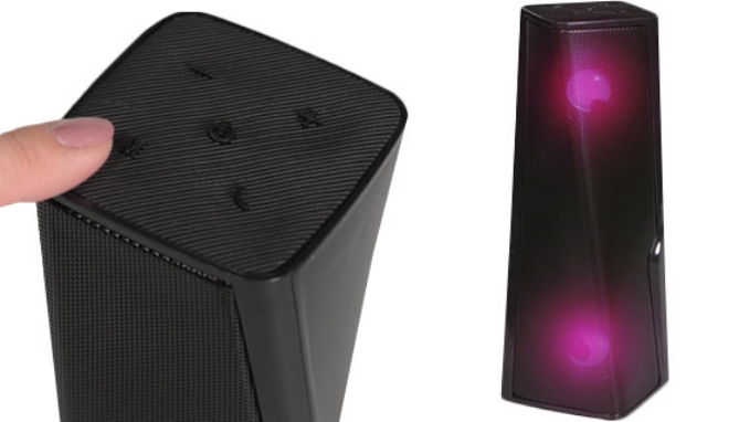 Picture 2 of Bluetooth Light-Up Multimedia Speaker with True Wireless Pairing