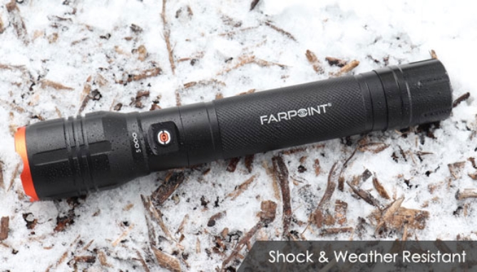 Picture 5 of 5000 Lumen Rechargeable Flashlight with Power Bank