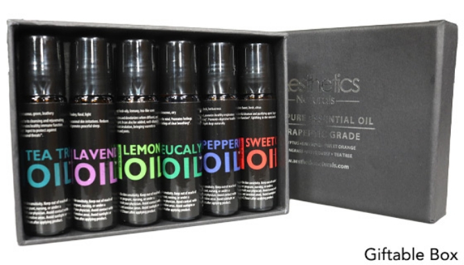 Picture 2 of AESTHETICS Aromatherapy Essential Oils Roll-On Set