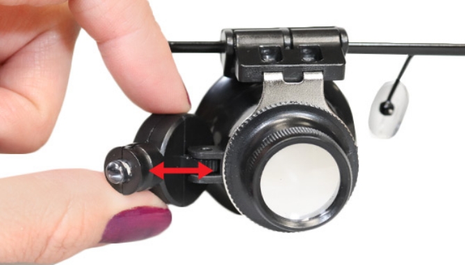 Picture 3 of Hands-Free Jewelers Loupe Glasses