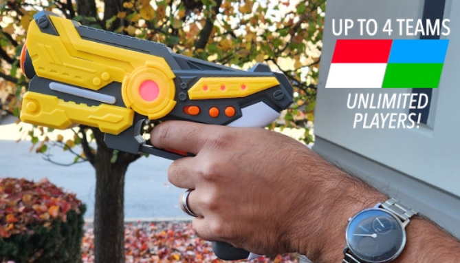 Click to view picture 3 of Star Warrior Laser Tag Blasters 2-Pack