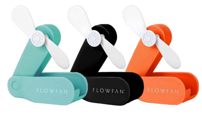 Picture 3 of Mini Flow Fan: Handheld Rechargeable Pocket Fan