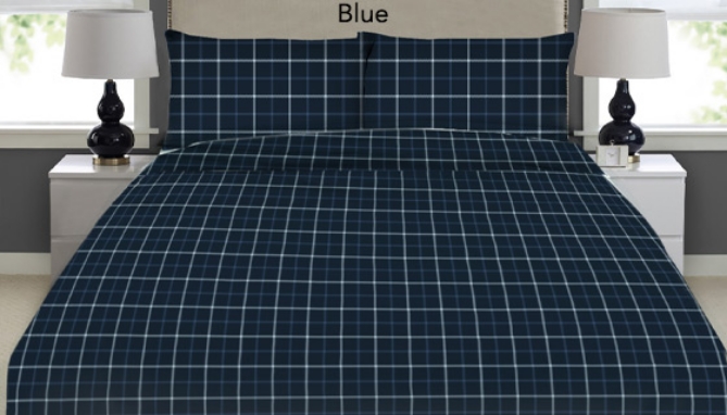 Click to view picture 3 of Super Cozy and Warm Flannel Sheet Set: 100% Cotton