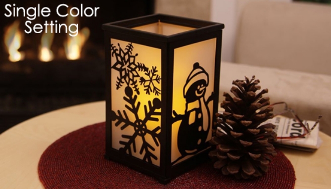 Picture 3 of Stunning Interchangeable Flameless Lantern by Pacific Accents