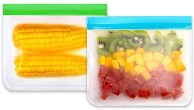 Picture 3 of Reusable BPA-Free Kitchen Bags - 10 Pack