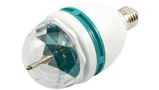 Click to view picture 7 of LED Rotating Multi-Colored Lamp Bulb