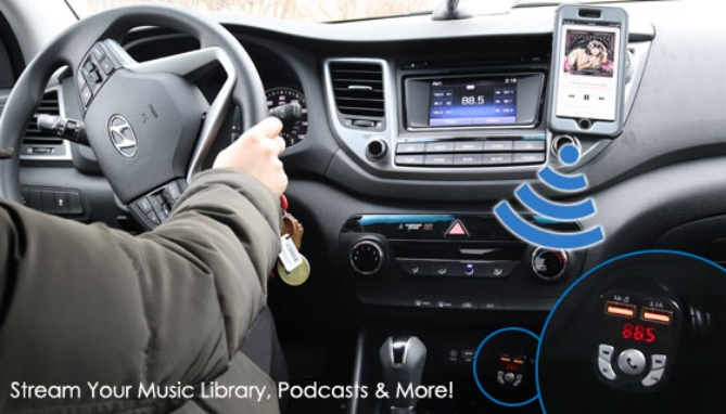 Picture 5 of Armor All Bluetooth FM Transmitter & Car Charger