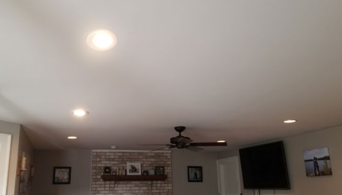 Picture 3 of 2 Pack InstaTRIM LED Recessed Can Light Kit - Dimmable 65W Equivalent- Fits 5" or 6"