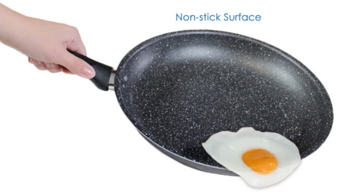 Picture 2 of Granite Tuff Non-Stick Fry Pan