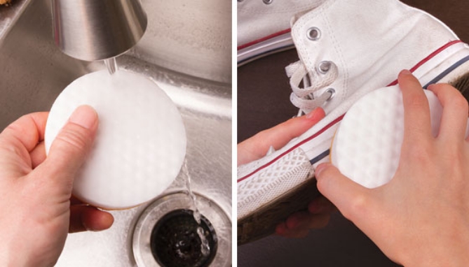 Picture 2 of Sneaker Eraser - Multipurpose Shoe Cleaning Sponge 5-Pack