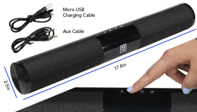 Picture 4 of S14 Bluetooth Soundbar Speaker with True Wireless Mode
