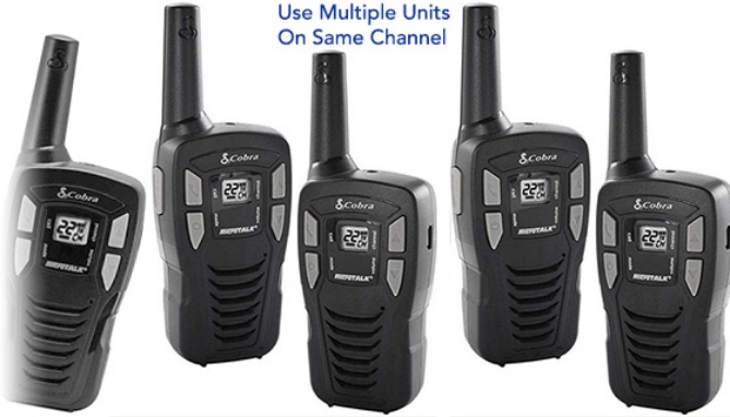 Picture 2 of COBRA CXT145 Long Range Walkie Talkies (2PK) Refurbished