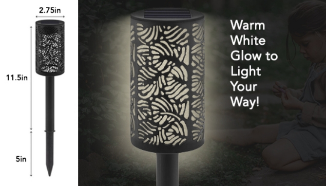 Click to view picture 5 of Lanai Solar Landscape Lights - 2pk