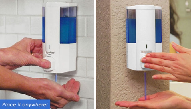 Click to view picture 3 of Handvana SaniWizard Wall Mounted Soap Dispenser