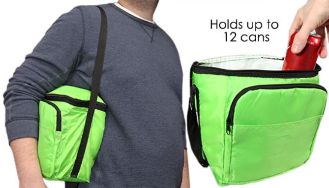 Click to view picture 2 of Large Insulated Leak Proof Cooler Tote Bag