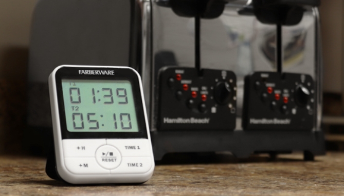 Click to view picture 2 of Farberware Digital Dual Event Timer