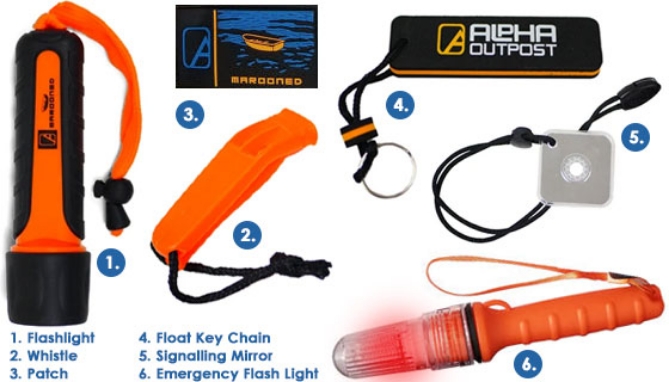 Picture 3 of Marooned Emergency Survival Gear Kit By Alpha Outpost