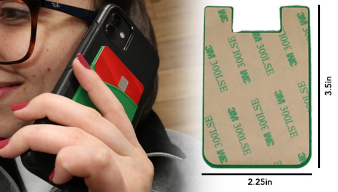 Picture 2 of Adhesive Phone Wallet