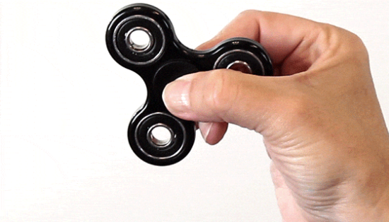 Fidget spinners are your cure for common boredom! Simply spin and watch it go for up to 2 minutes at a time.