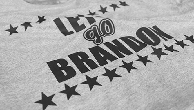 Picture 2 of Let's Go Brandon Patriotic<br />Cotton Unisex T-Shirt