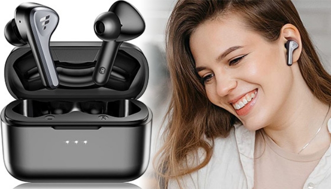 Picture 4 of True Wireless Stereo Earbuds with 3-Way Active Noise Cancellation