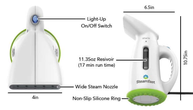 Picture 2 of Steamfast Compact Fabric Steamer