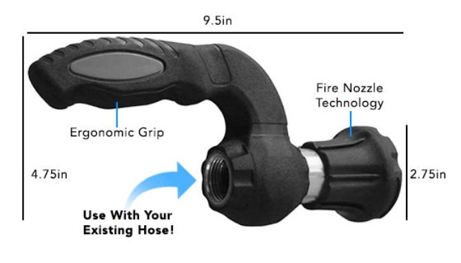 Picture 2 of Mighty Blaster Fireman's Nozzle As Seen On TV