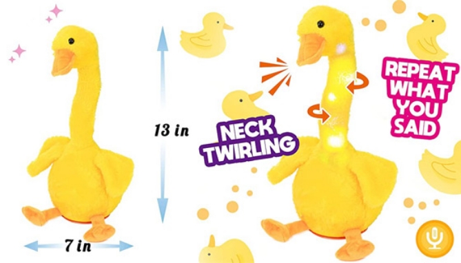 Picture 2 of Dancing, Wiggling, Singing, and Repeating Duck