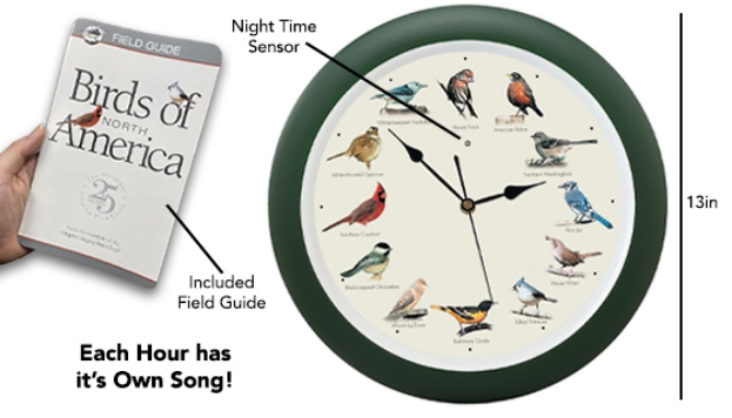 Picture 3 of The Original Singing Bird Clock 25th Anniversary Edition