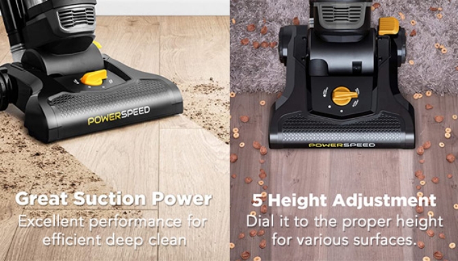 Picture 2 of Eureka PowerSpeed Pet Vacuum: Lightweight, Bagless, Includes Pet Turbo Brush