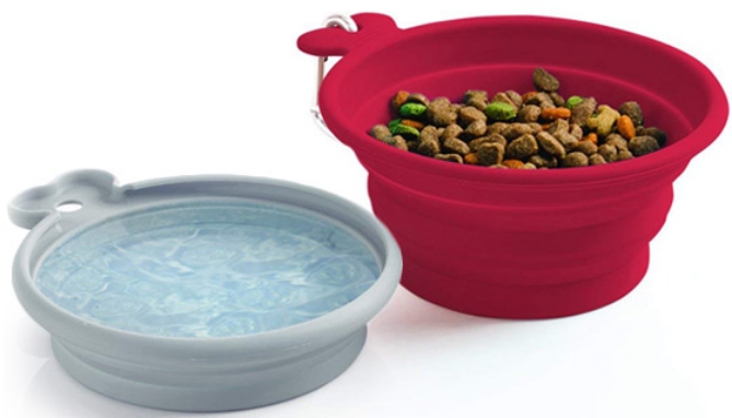 Picture 2 of Collapsible Food and Water Bowl For Pets