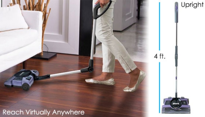 Click to view picture 3 of Refurbished Shark 2-Speed Cordless Floor And Carpet Sweeper