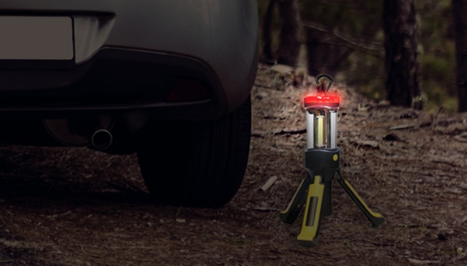 Picture 2 of Super Bright Tripod Flashlight - Handsfree Torch Design