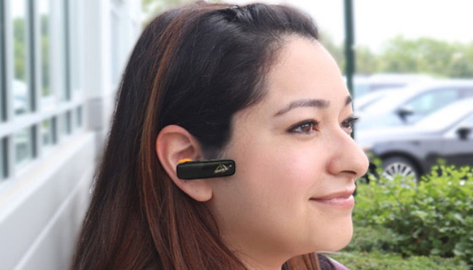 Picture 2 of Bluetooth Mono Headset: All-Day Hands-Free Phone Use