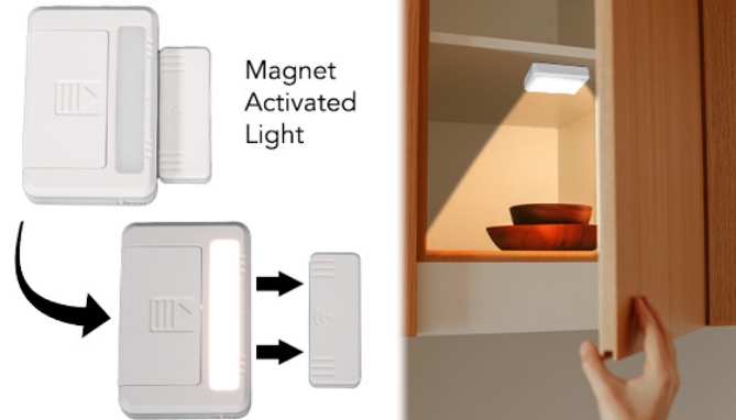 Picture 4 of Magnetic Sensor Wireless Lights 2-Pack