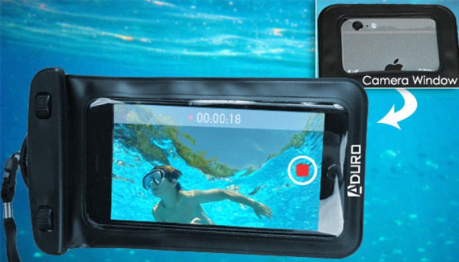 Click to view picture 3 of Universal Smartphone Waterproof Bag with Lanyard