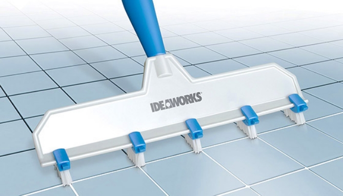Click to view picture 2 of Adjustable Grout Brush by IdeaWorks