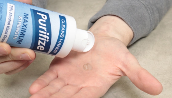 Picture 2 of 2-Pack of Purifize 8 oz Hand Cleaner - Exceeds CDC Recommendations for Cleaning and Sanitizing