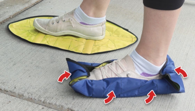 Picture 2 of Snap-on Waterproof Shoe Covers - One Pair