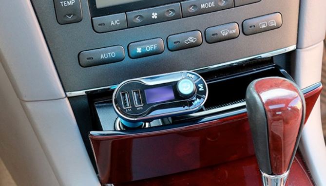 Picture 6 of Wireless FM Radio Transmitter - Bluetooth For Any Car