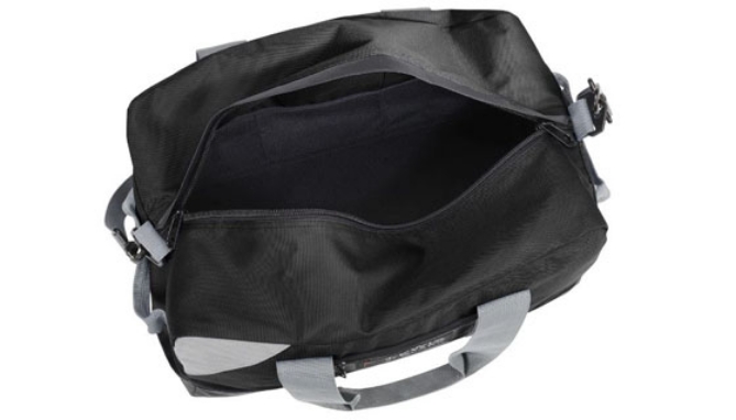 Picture 2 of Packable Duffel Bag With Neoprene Gear Bag - Black