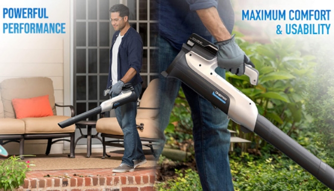 Click to view picture 4 of ONEPWR Cordless Leaf and Debris Blower with 2 Rechargeable Batteries BH57220