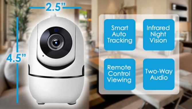 Picture 4 of 1080p Wifi Pan and Tilt Security Camera with Night Vision